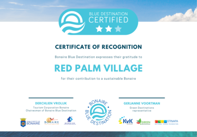 Certificado BBD - Red Palm Village